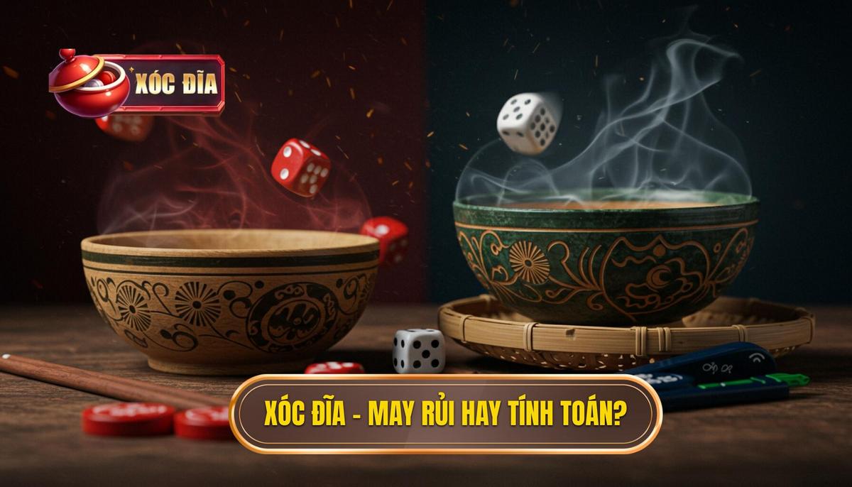Xóc đĩa – May Rủi Hay Tính Toán