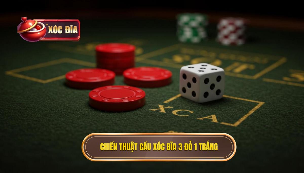 Chiến Thuật Đánh Cược Khi Gặp Cầu Xóc Đĩa 3 Đỏ 1 Trắng