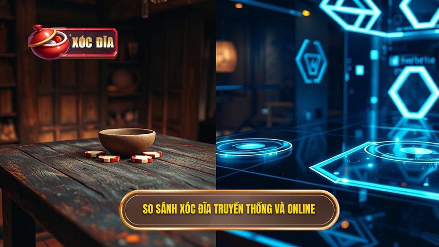 So Sánh Xóc đĩa Truyền Thống Và Online