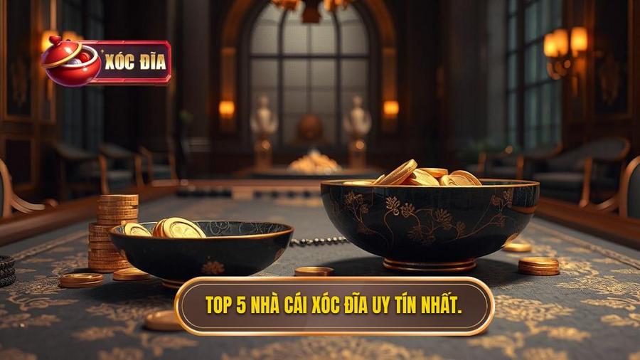 Top 5 nhà cái xóc đĩa uy tín nhất 2024: Lựa chọn vàng cho cược thủ